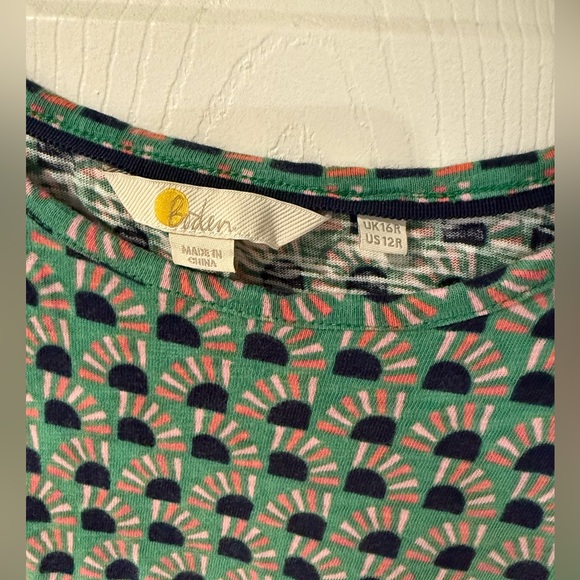 Boden T-Shirt Midi Dress - Picture 7 of 11